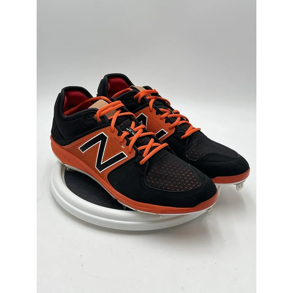 New Balance 3000v3 Metal Baseball Cleats Black Orange Men's Size 15 NWOT
